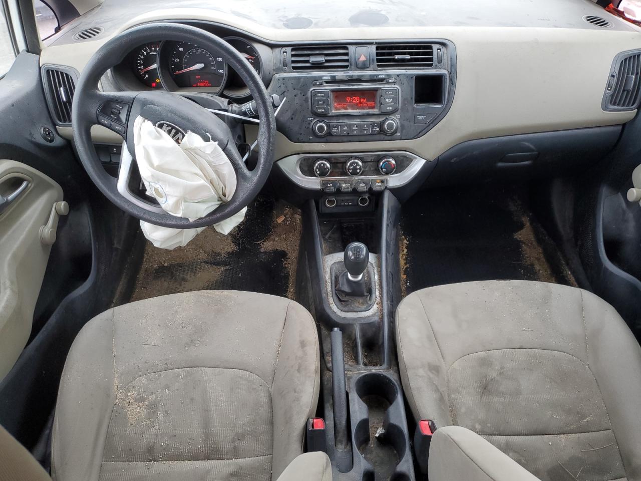 KNADM5A39E6354838 2014 Kia Rio Lx