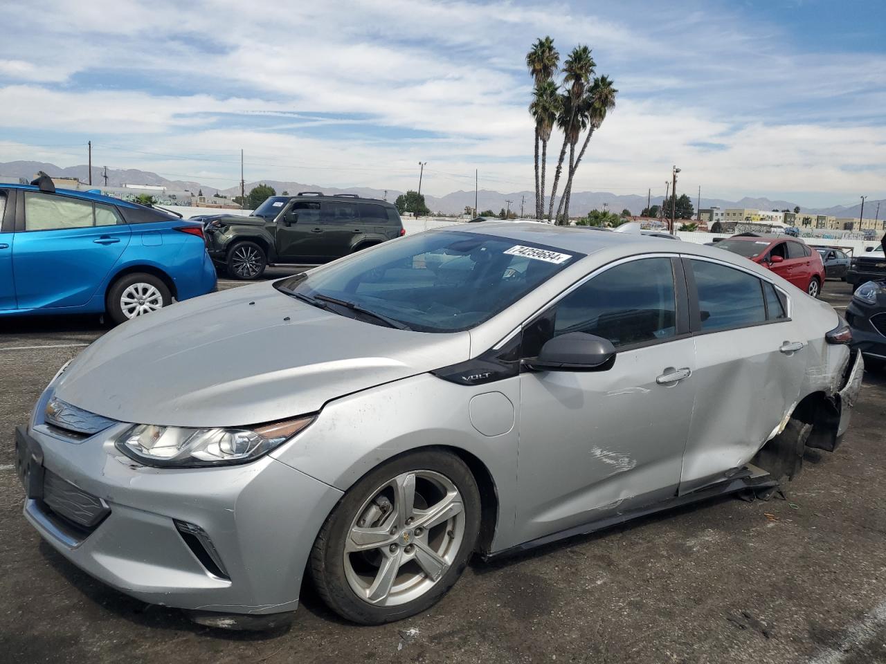 2017 Chevrolet Volt Lt VIN: 1G1RC6S5XHU134716 Lot: 74259684