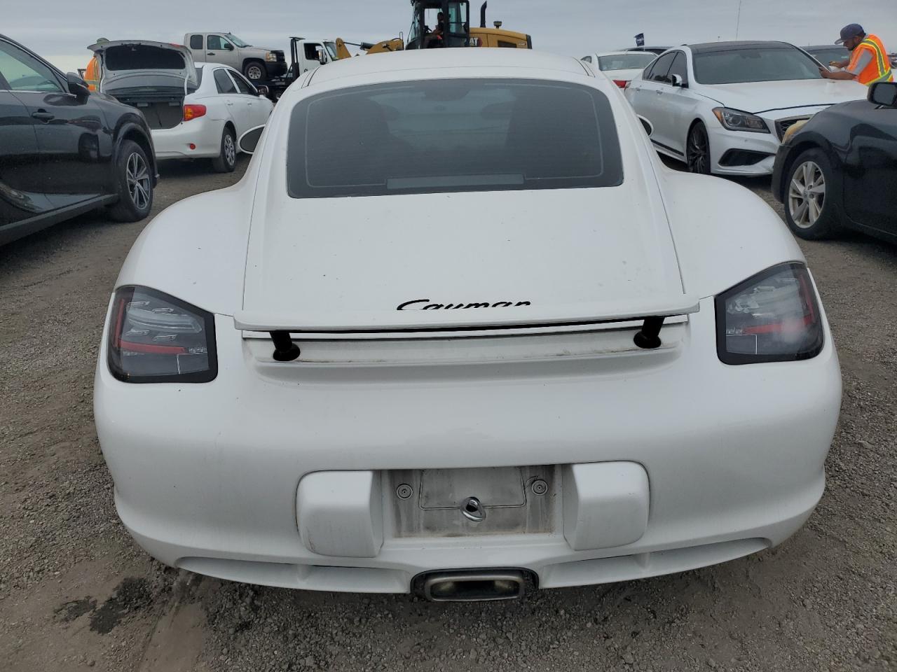 2011 Porsche Cayman VIN: WP0AA2A83BU760291 Lot: 76355394