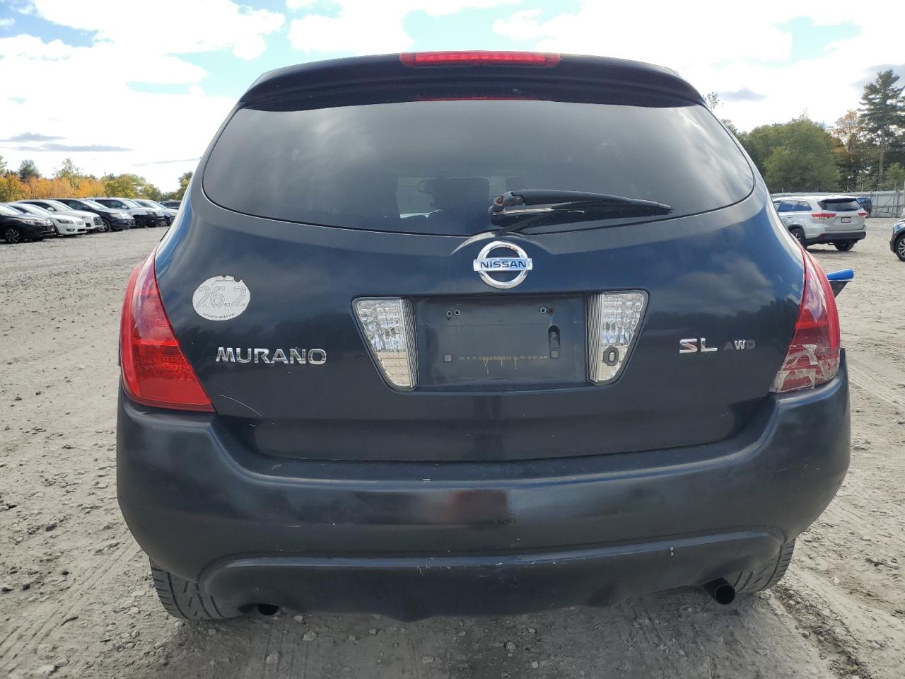 2005 Nissan Murano Sl VIN: JN8AZ08W95W425468 Lot: 76286434