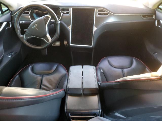 Хетчбеки TESLA MODEL S 2014 Білий