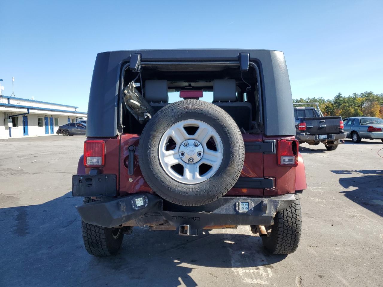 2008 Jeep Wrangler Sahara VIN: 1J4FA54158L566912 Lot: 76498854