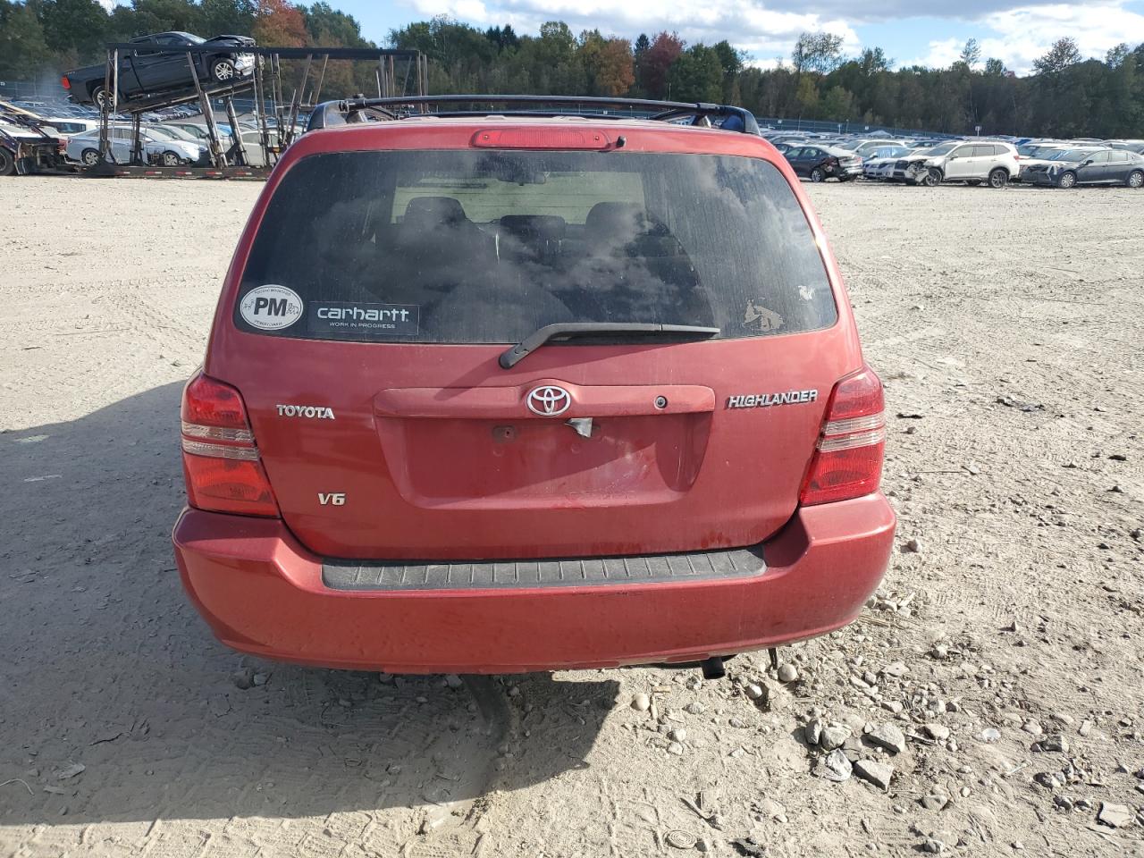 2002 Toyota Highlander Limited VIN: JTEGF21A920062401 Lot: 75327124