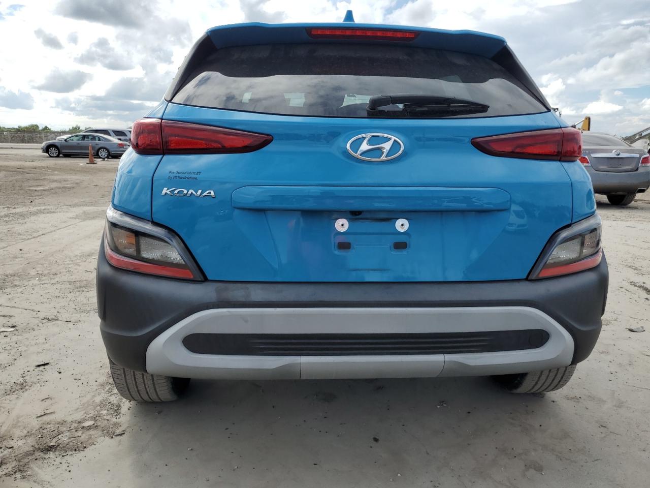 2022 Hyundai Kona Sel VIN: KM8K62AB7NU776060 Lot: 72970824