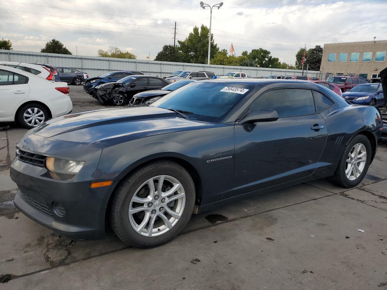 2015 Chevrolet Camaro Ls VIN: 2G1FB1E38F9114249 Lot: 75643574