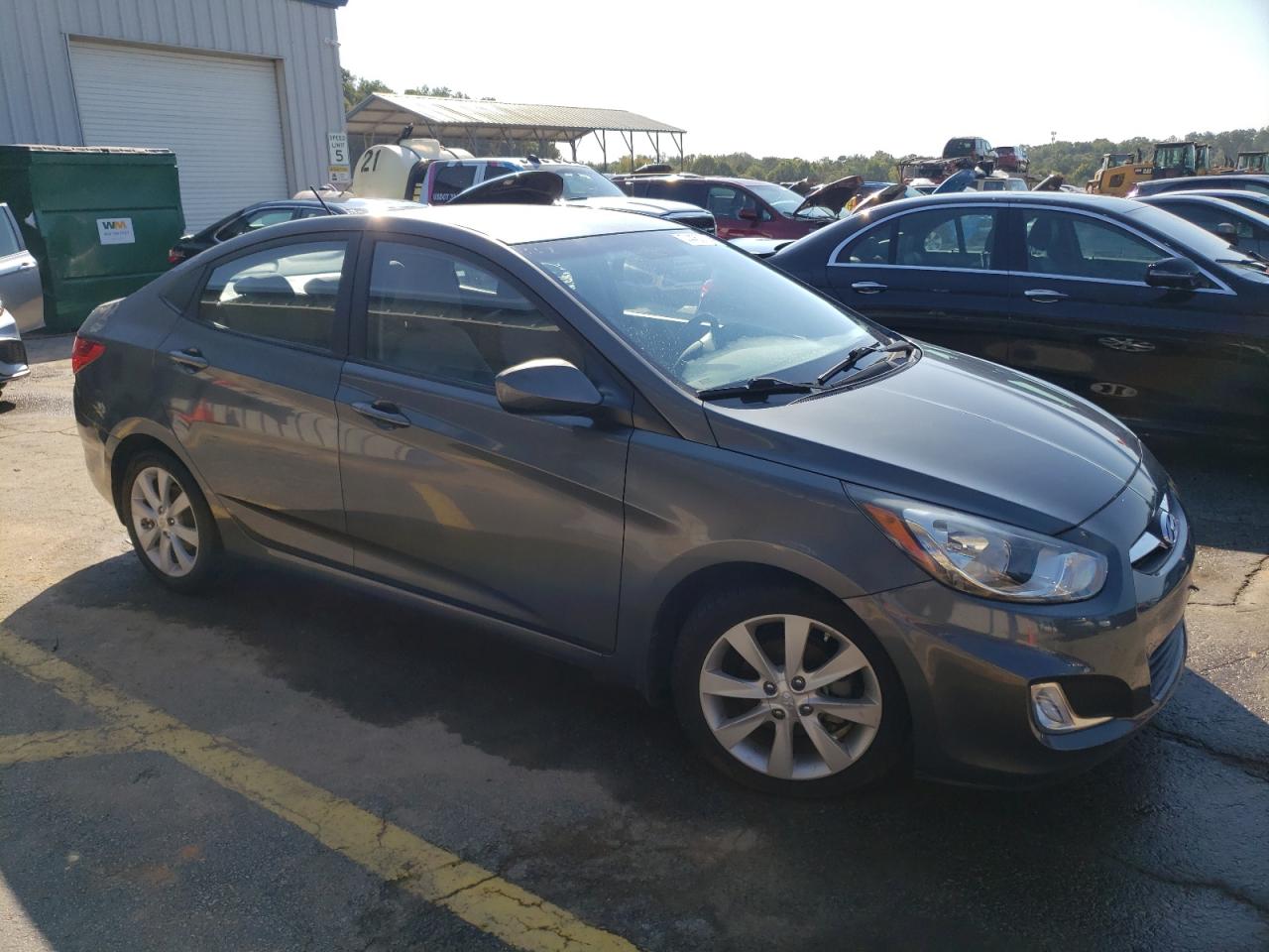 2013 Hyundai Accent Gls VIN: KMHCU4AE1DU406463 Lot: 74450704