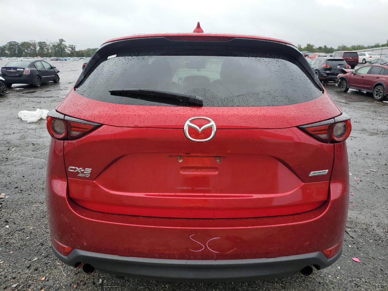 2017 Mazda Cx-5 Grand Touring VIN: JM3KFBDL0H0168666 Lot: 72716474