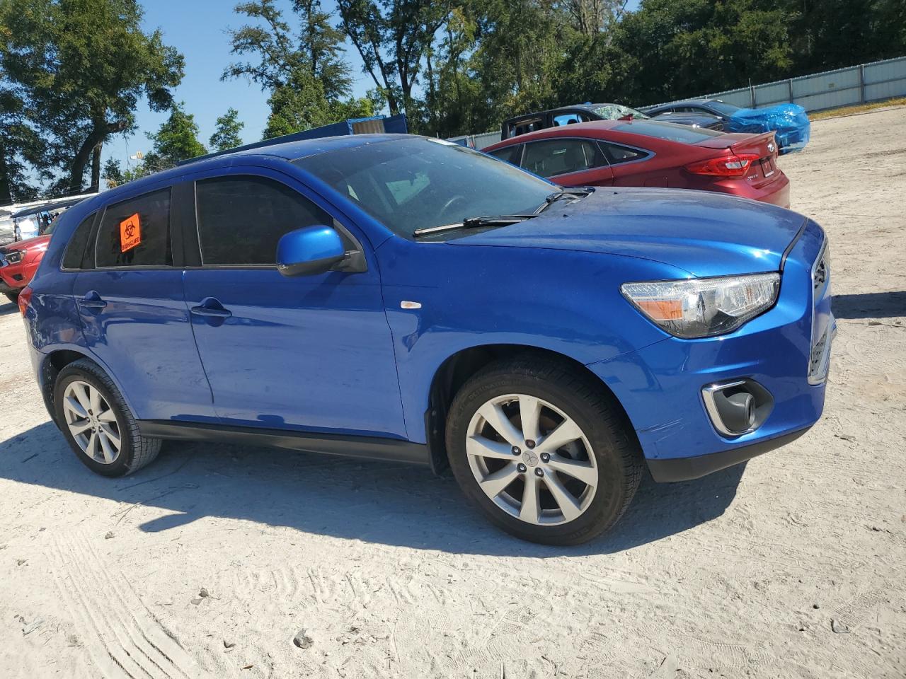 2015 Mitsubishi Outlander Sport Es VIN: 4A4AP3AU0FE057113 Lot: 77700484