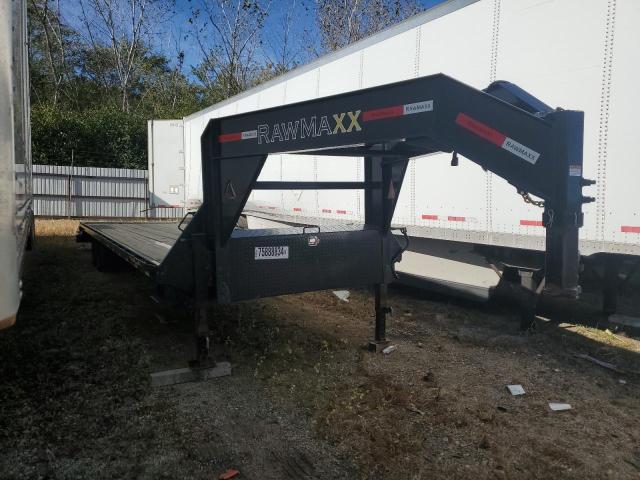 2023 Rawmaxx 32' Gn Flat Deck Trailer Black