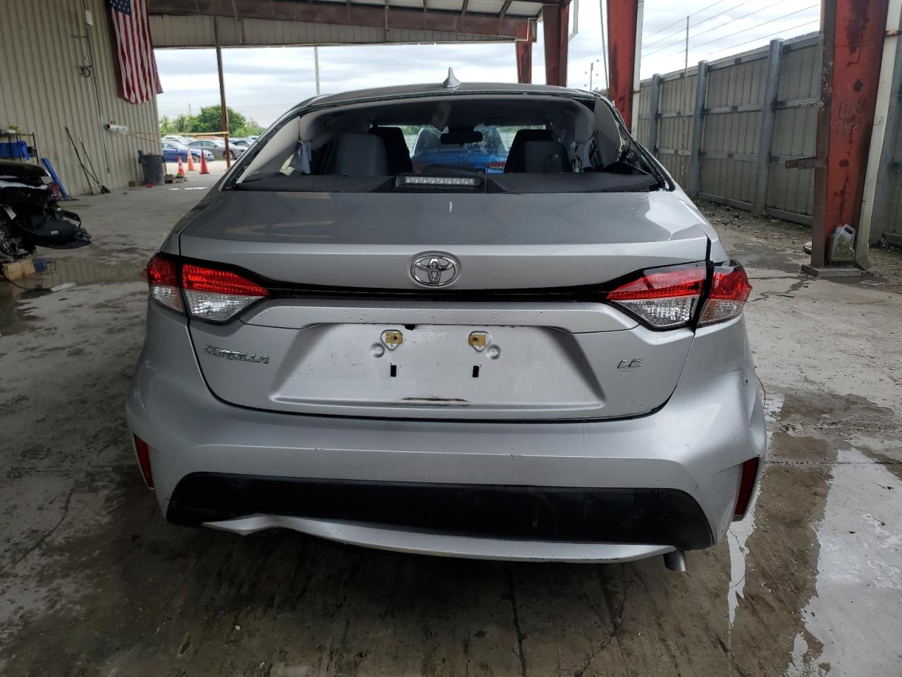 2021 Toyota Corolla Le VIN: JTDEPMAE5MJ180255 Lot: 76320654