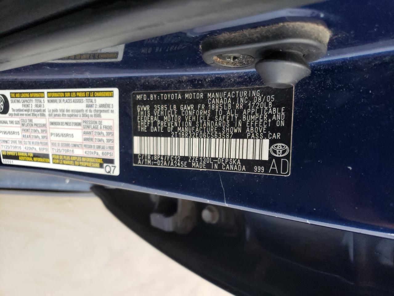 2006 Toyota Corolla - Image 14
