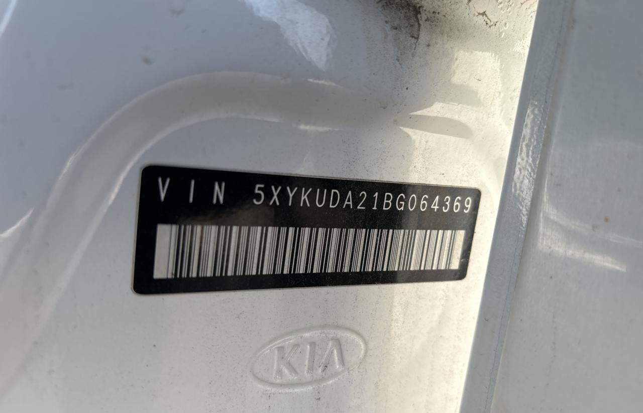 2011 Kia Sorento Ex VIN: 5XYKUDA21BG064369 Lot: 77655324