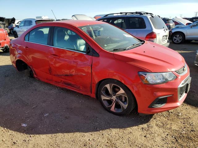  CHEVROLET SONIC 2019 Red