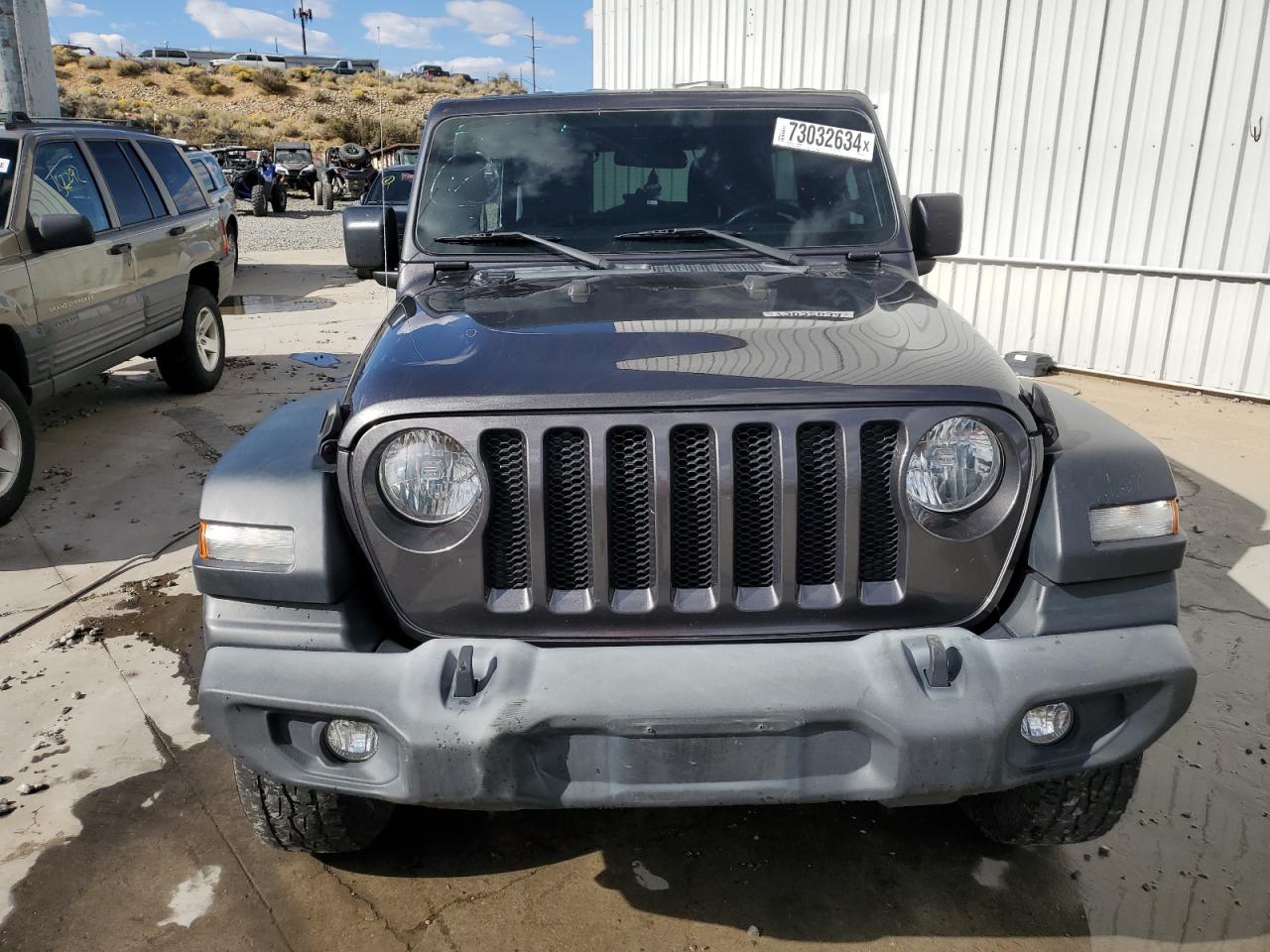 2018 Jeep Wrangler Unlimited Sport VIN: 1C4HJXDNXJW240119 Lot: 73032634