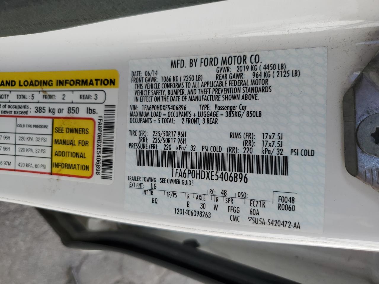 2014 Ford Fusion - Image 12
