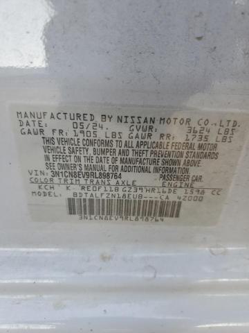 3N1CN8EV9RL898764 Nissan Versa SV 13