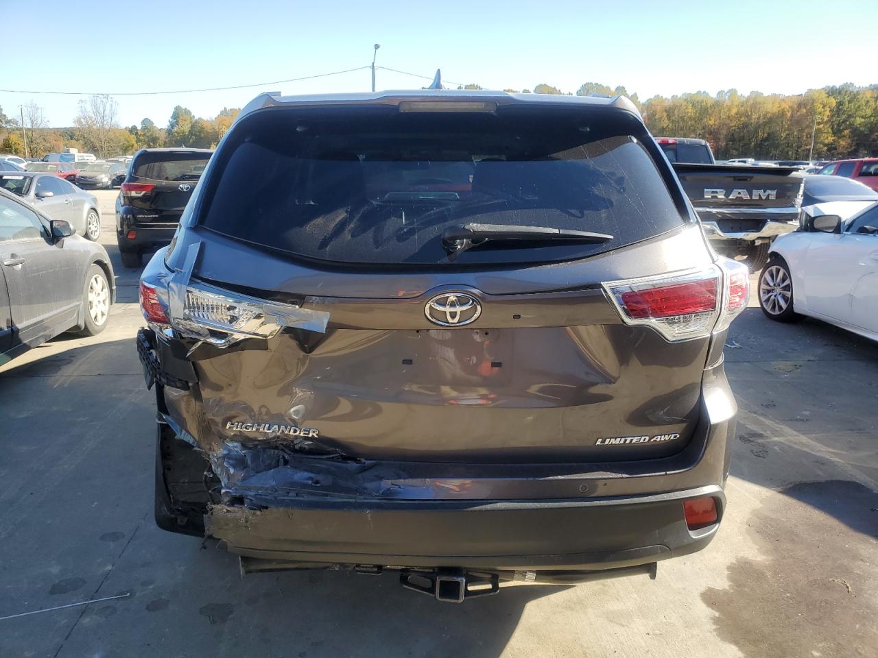 2014 Toyota Highlander Limited VIN: 5TDDKRFH2ES023961 Lot: 77779484