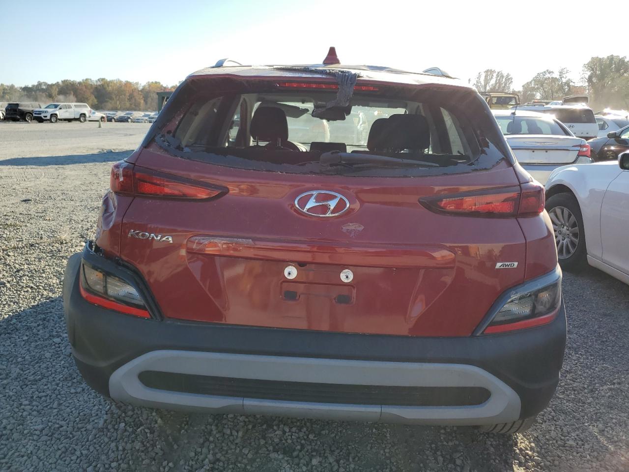 2022 Hyundai Kona Sel VIN: KM8K6CAB4NU820568 Lot: 77635044