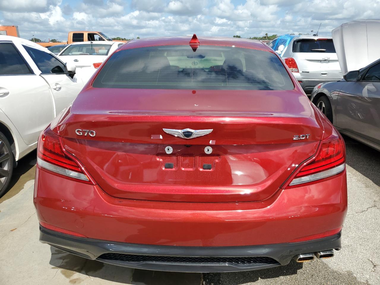 2021 Genesis G70 VIN: KMTG64LA4MU067242 Lot: 76207144