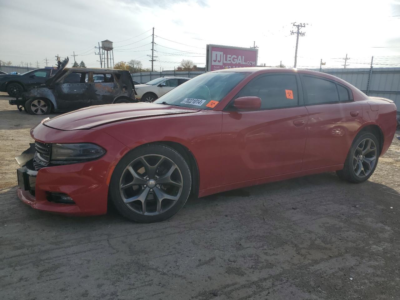 VIN 2C3CDXHG3FH900069 2015 DODGE CHARGER no.1