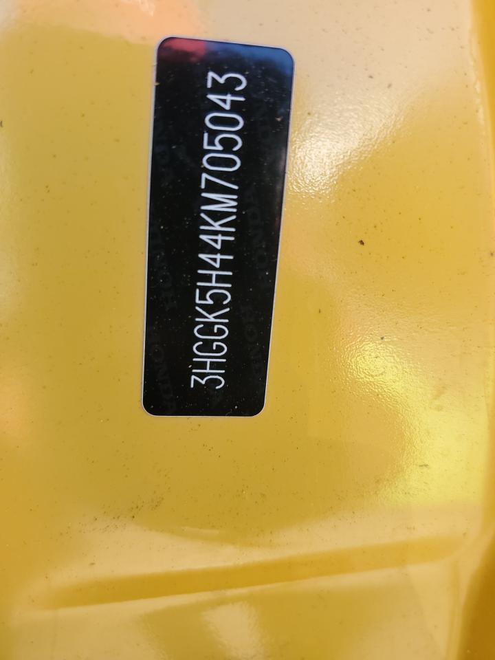 2019 Honda Fit Lx VIN: 3HGGK5H44KM705043 Lot: 78194584