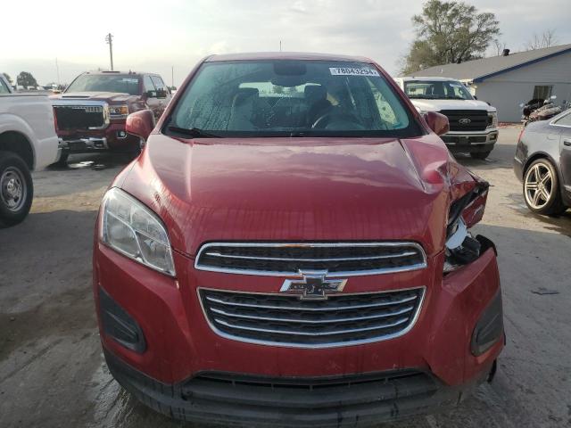  CHEVROLET TRAX 2015 Красный