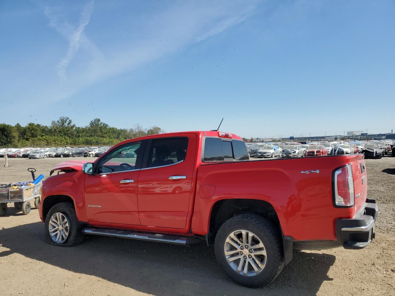 2016 GMC Canyon Slt VIN: 1GTG6DE31G1120353 Lot: 74102344