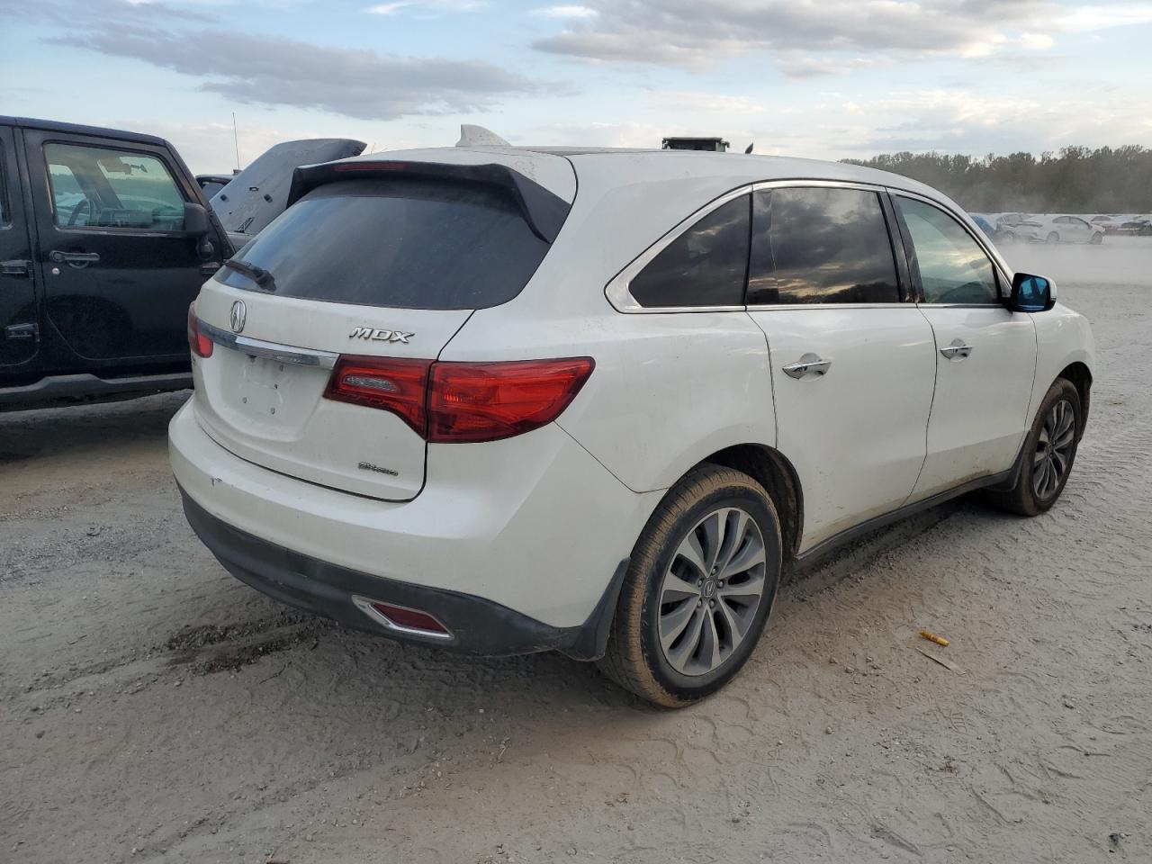 VIN 5FRYD4H44FB007676 2015 ACURA MDX no.3