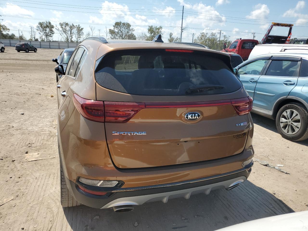 2020 Kia Sportage Sx VIN: KNDPR3A6XL7739512 Lot: 74918104