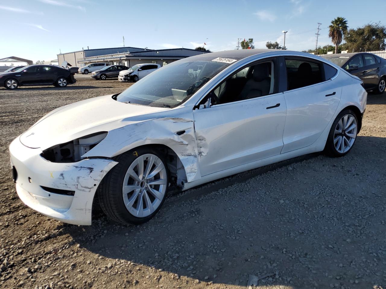 VIN 5YJ3E1EA0LF743835 2020 TESLA MODEL 3 no.1