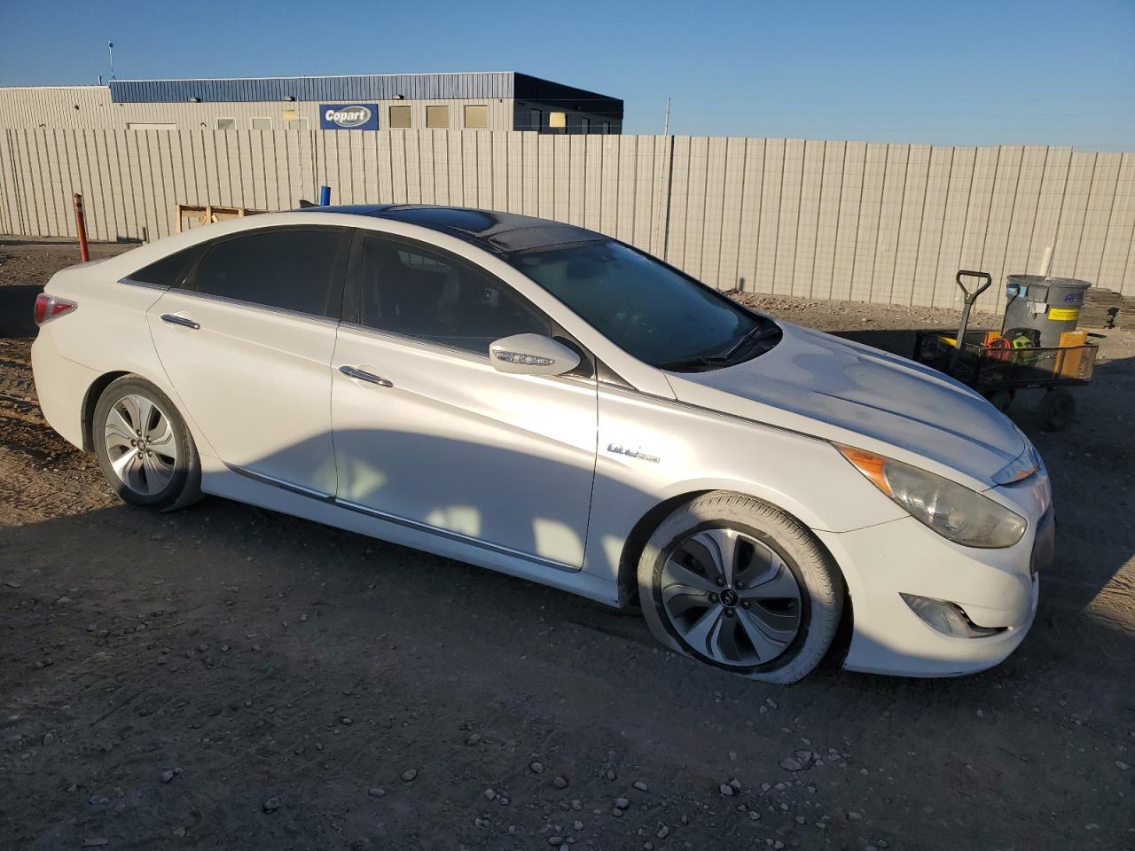 2013 Hyundai Sonata Hybrid VIN: KMHEC4A41DA074836 Lot: 75926044