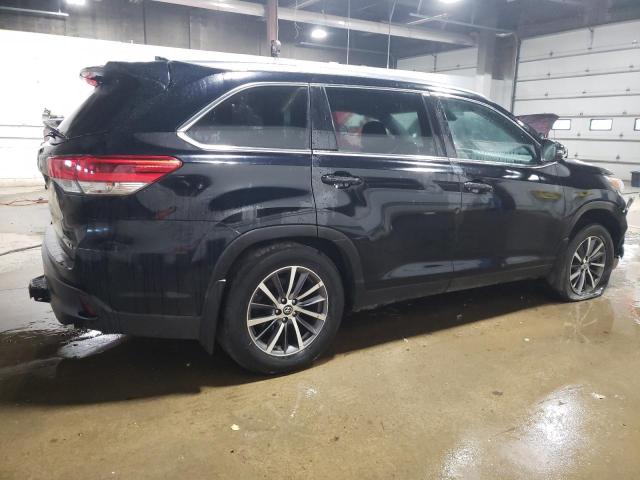  TOYOTA HIGHLANDER 2019 Чорний