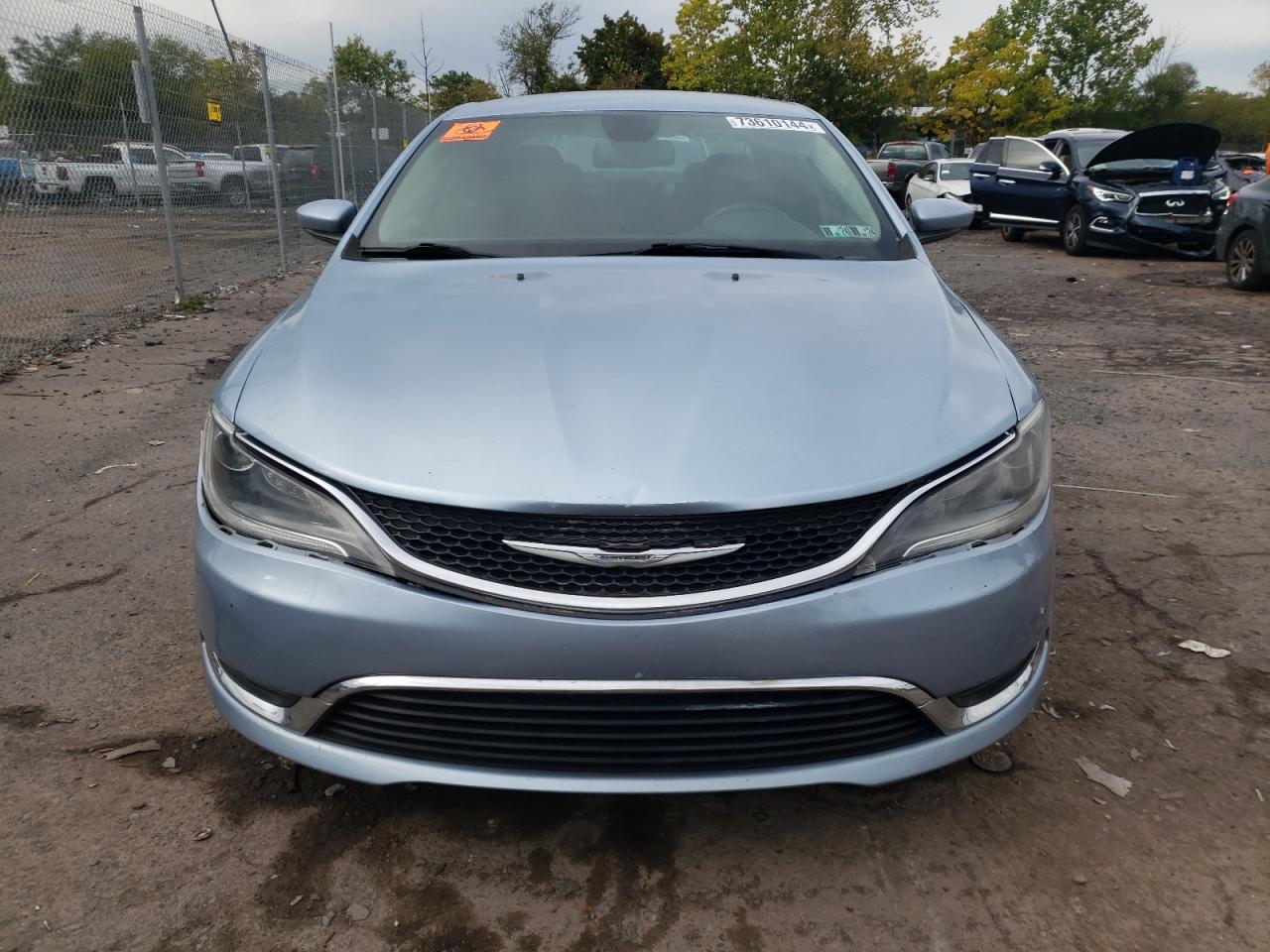 2015 Chrysler 200 Limited VIN: 1C3CCCAB1FN633595 Lot: 73610144