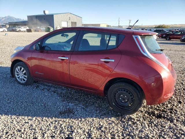  NISSAN LEAF 2013 Red