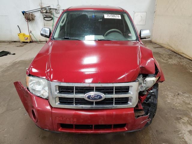  FORD ESCAPE 2012 Czerwony