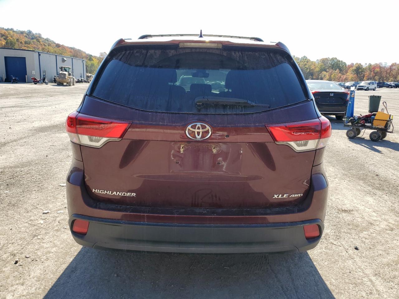 2017 Toyota Highlander Se VIN: 5TDJZRFH2HS479025 Lot: 77180574