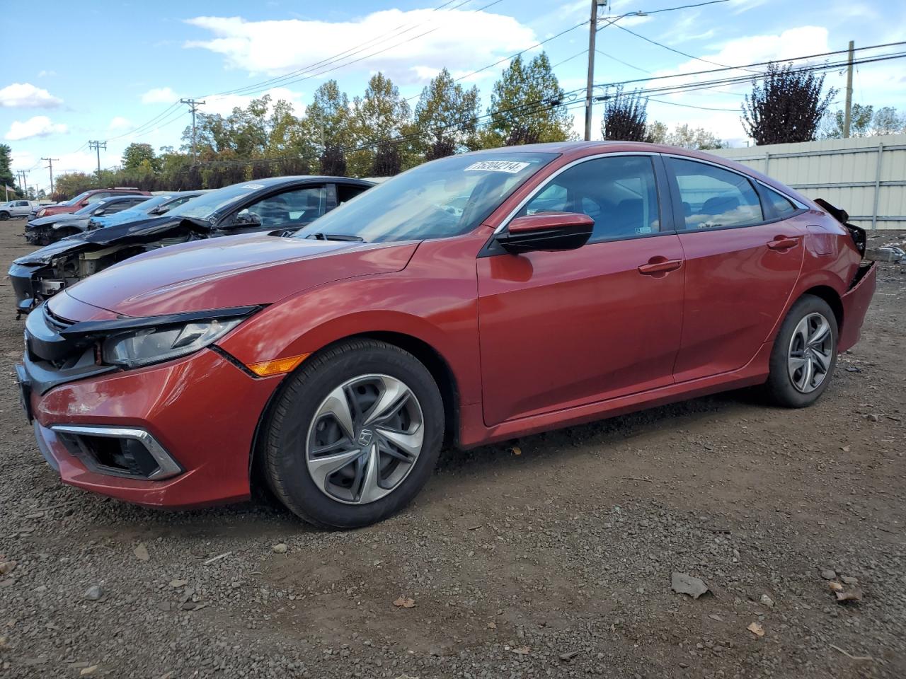 2020 Honda Civic Lx VIN: 2HGFC2F67LH588151 Lot: 75204214