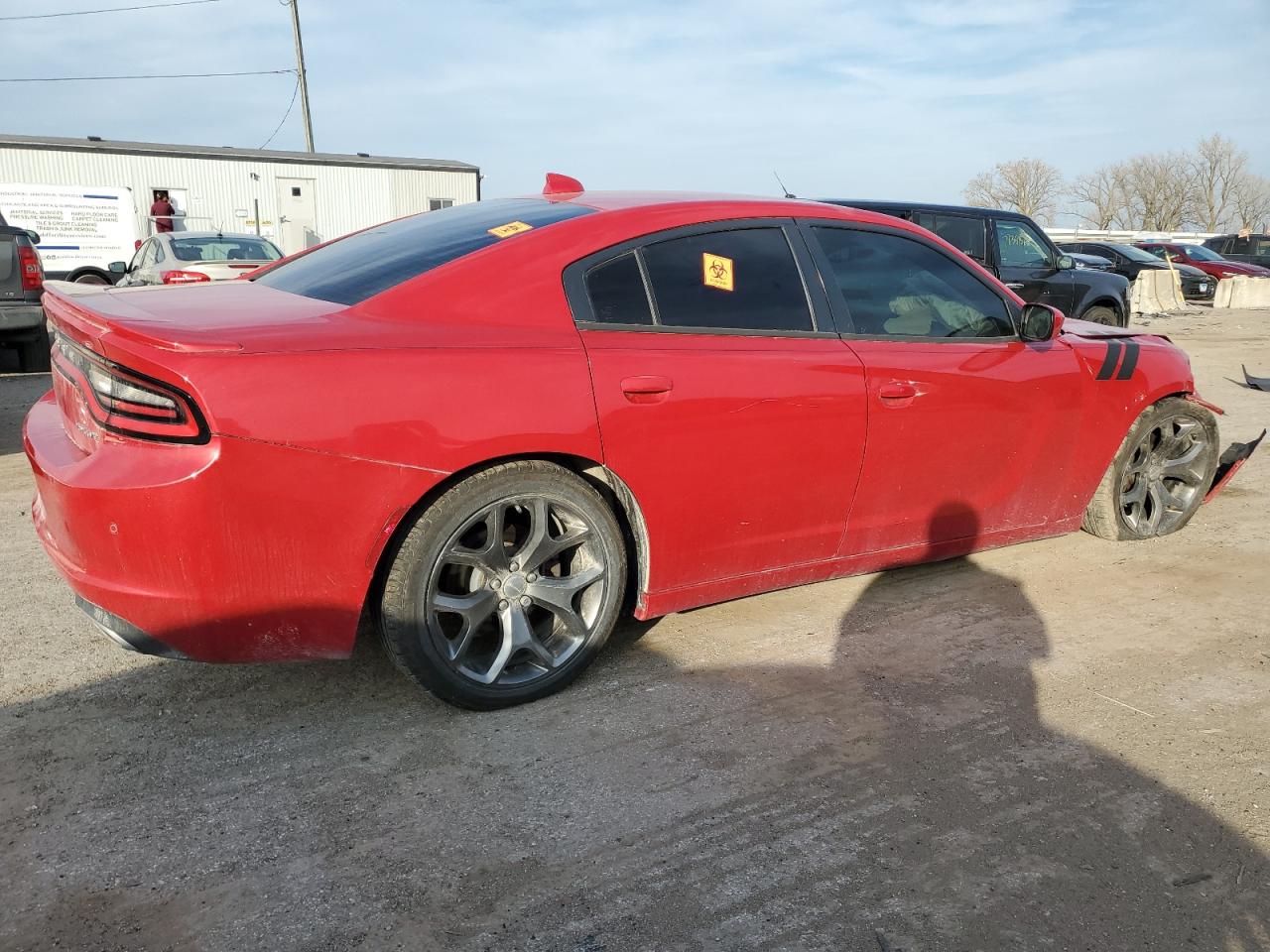 VIN 2C3CDXHG3FH900069 2015 DODGE CHARGER no.3