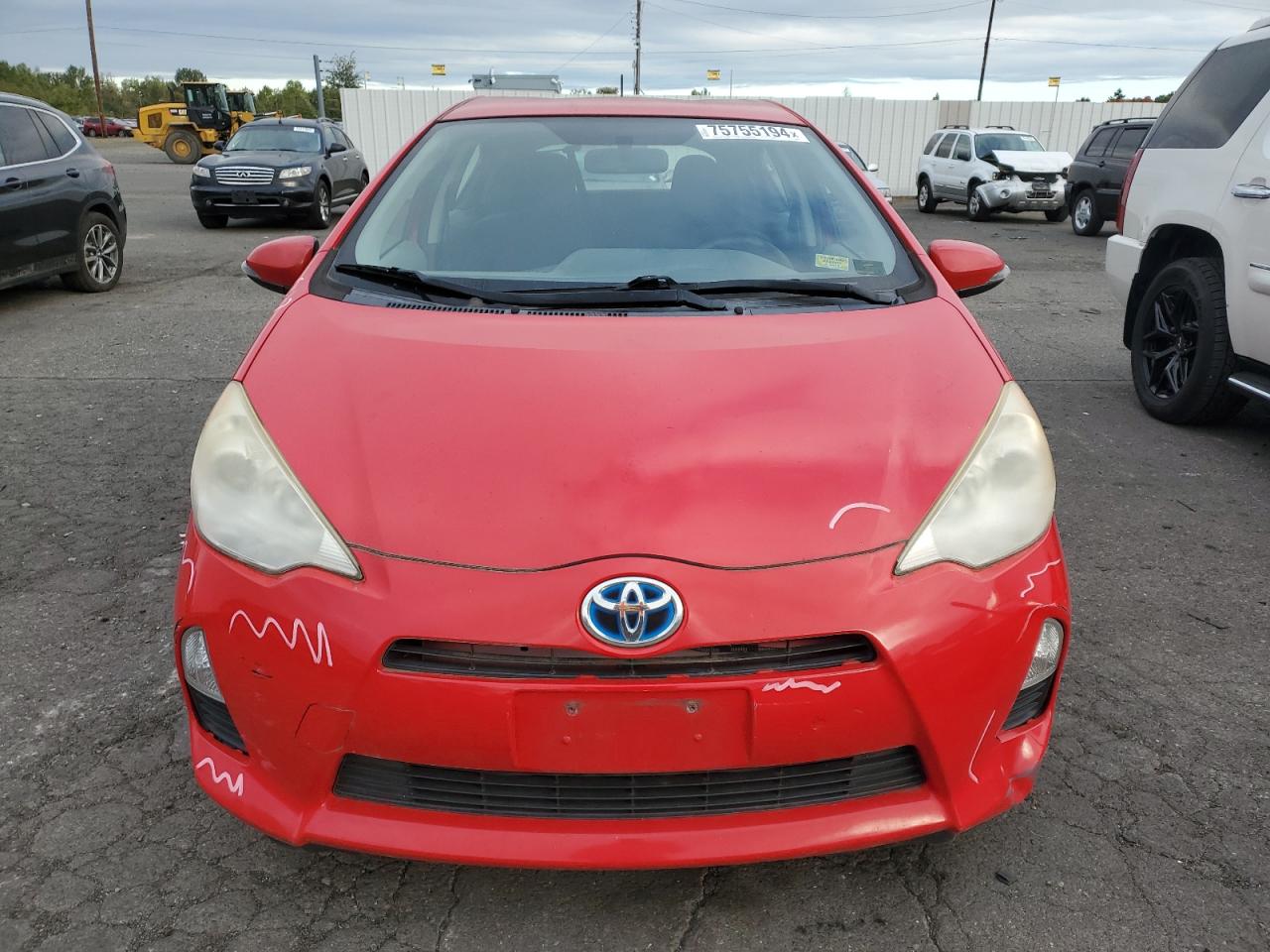 VIN JTDKDTB35D1529868 2013 TOYOTA PRIUS no.5