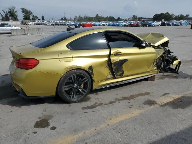  BMW M4 2016 Золотий