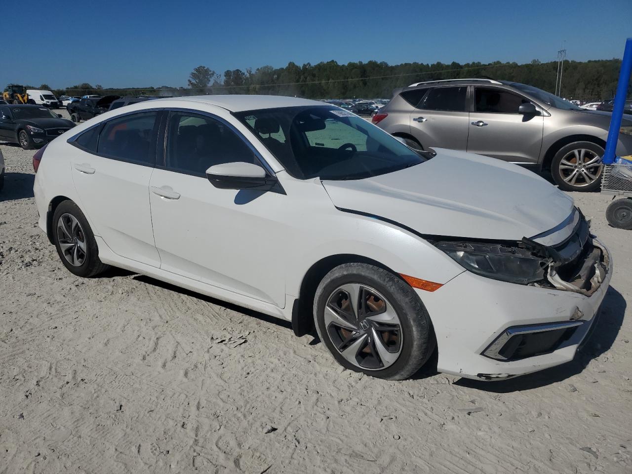 2019 Honda Civic Lx VIN: 19XFC2F61KE022592 Lot: 76652764