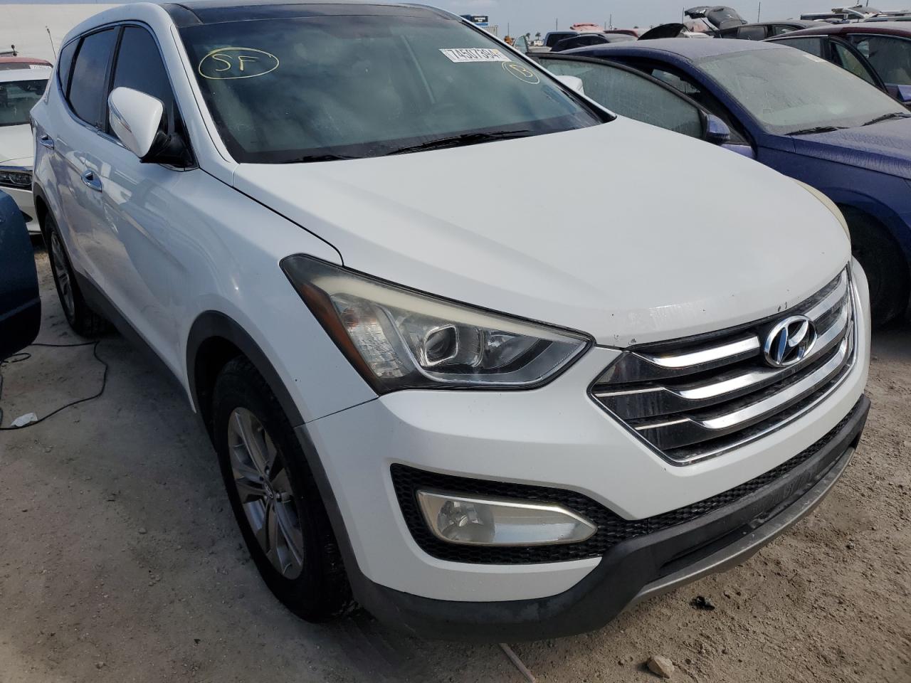 2013 Hyundai Santa Fe Sport VIN: 5XYZU3LBXDG087397 Lot: 74507394