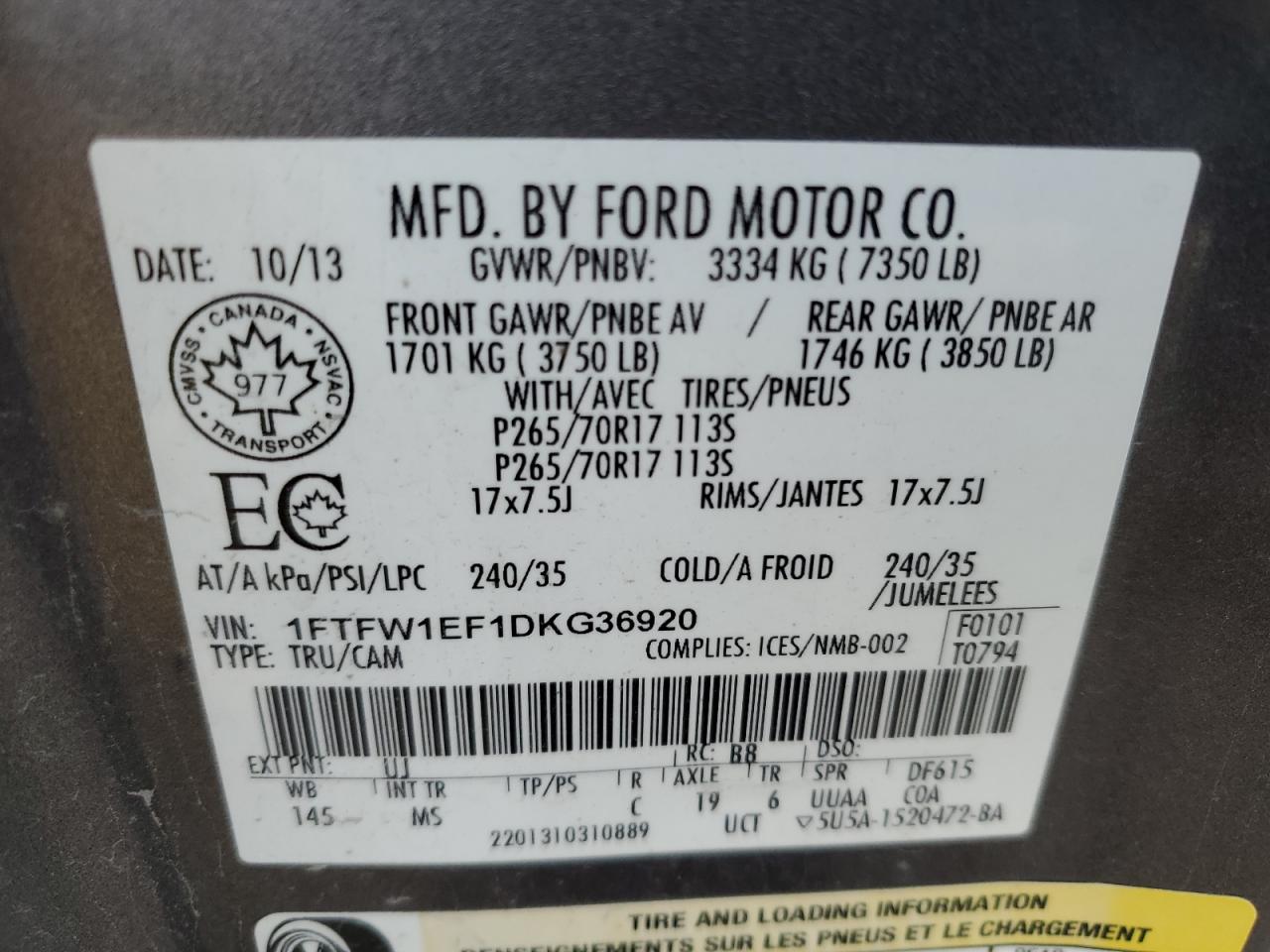 2013 Ford F-150 - Image 12