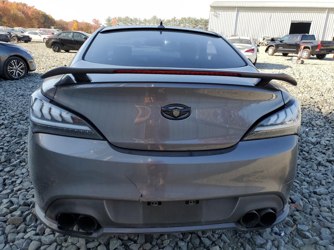 2013 Hyundai Genesis Coupe 3.8L VIN: KMHHU6KJ3DU093221 Lot: 77002584