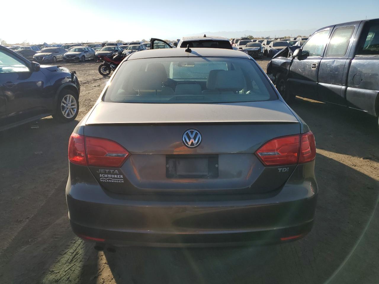 2012 Volkswagen Jetta Tdi VIN: 3VWLL7AJ6CM374714 Lot: 77303604