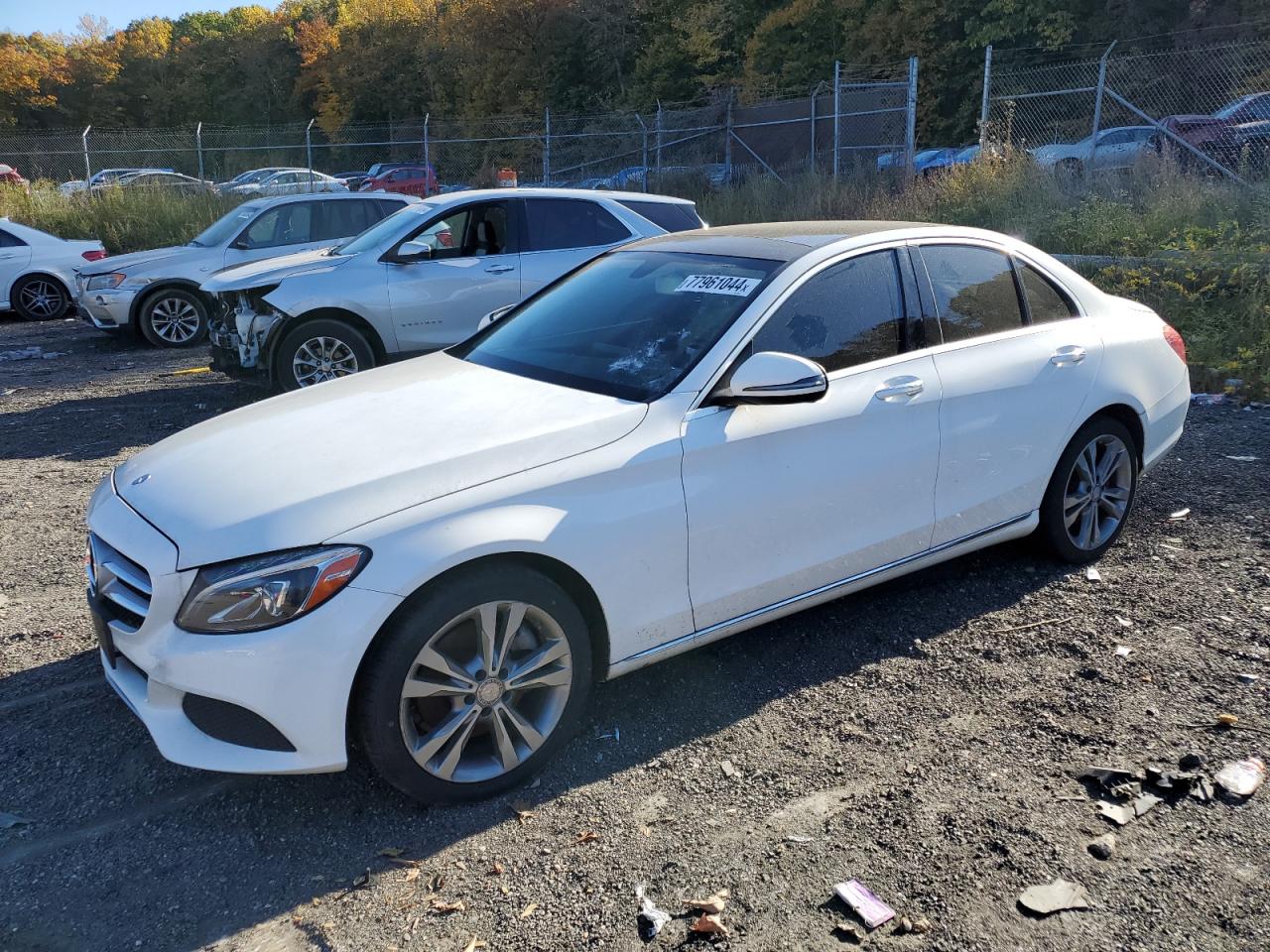 VIN 55SWF4KB0GU108059 2016 MERCEDES-BENZ C-CLASS no.1