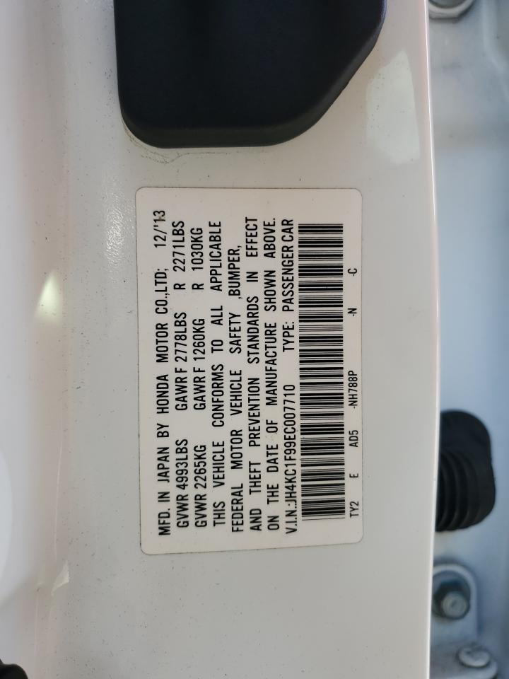 JH4KC1F99EC007710 2014 Acura Rlx Advance