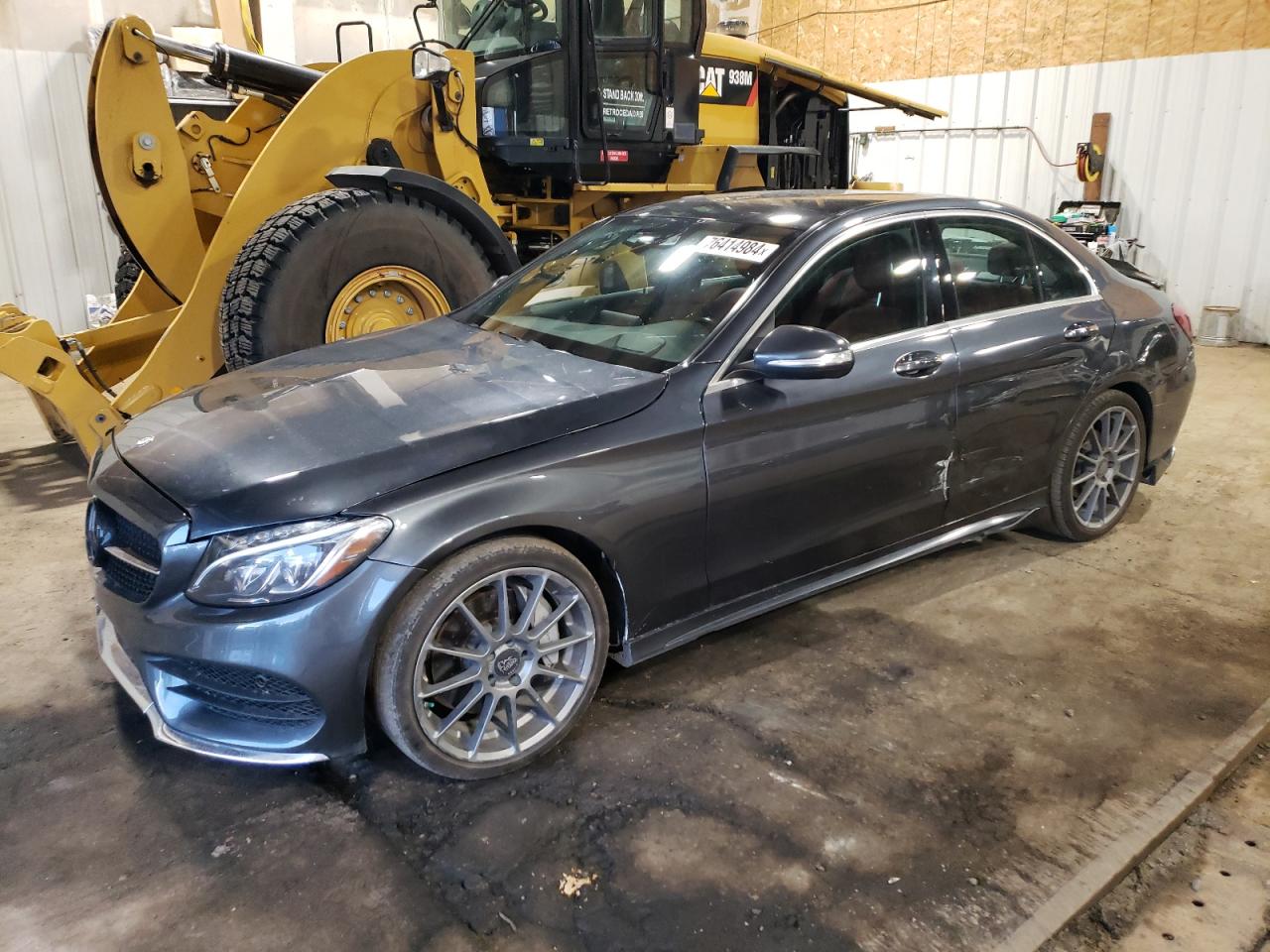 VIN 55SWF4KB3FU007936 2015 MERCEDES-BENZ C-CLASS no.1