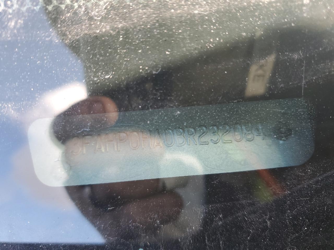 2011 Ford Fusion Se VIN: 3FAHP0HA0BR232084 Lot: 74806984