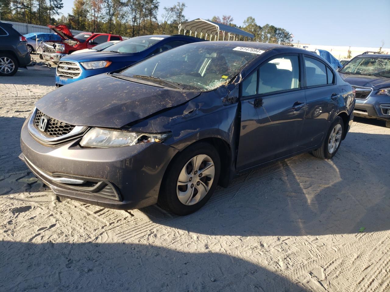 19XFB2F55EE001758 2014 Honda Civic Lx